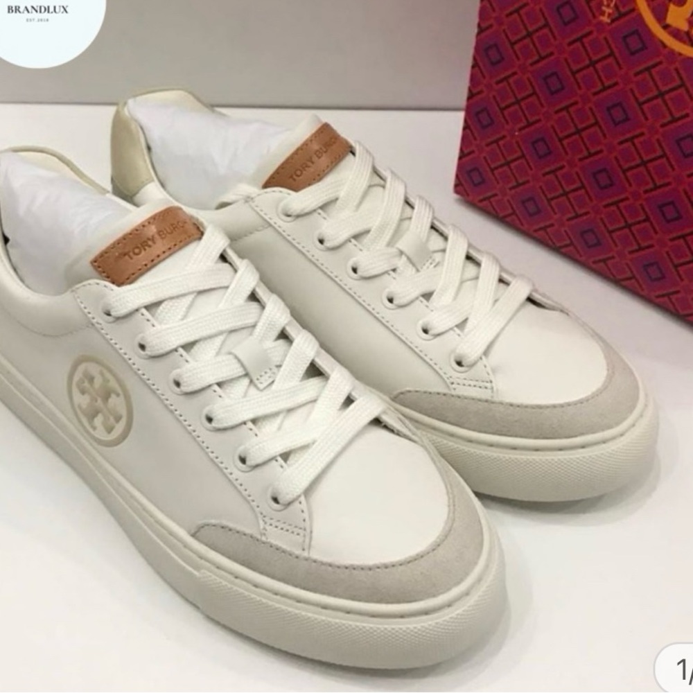 Tory Burch cream Sneakers